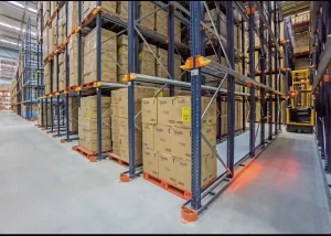 Sistema de Racks industriales Drive in
